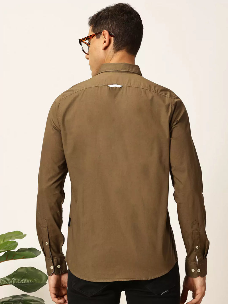 Thomas Scott Men Premium Opaque Casual Shirt