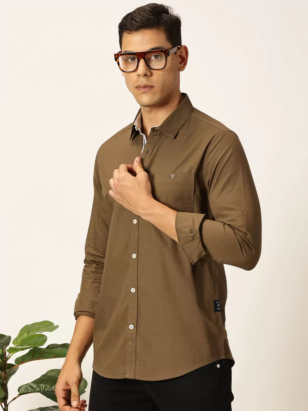 Thomas Scott Men Premium Opaque Casual Shirt
