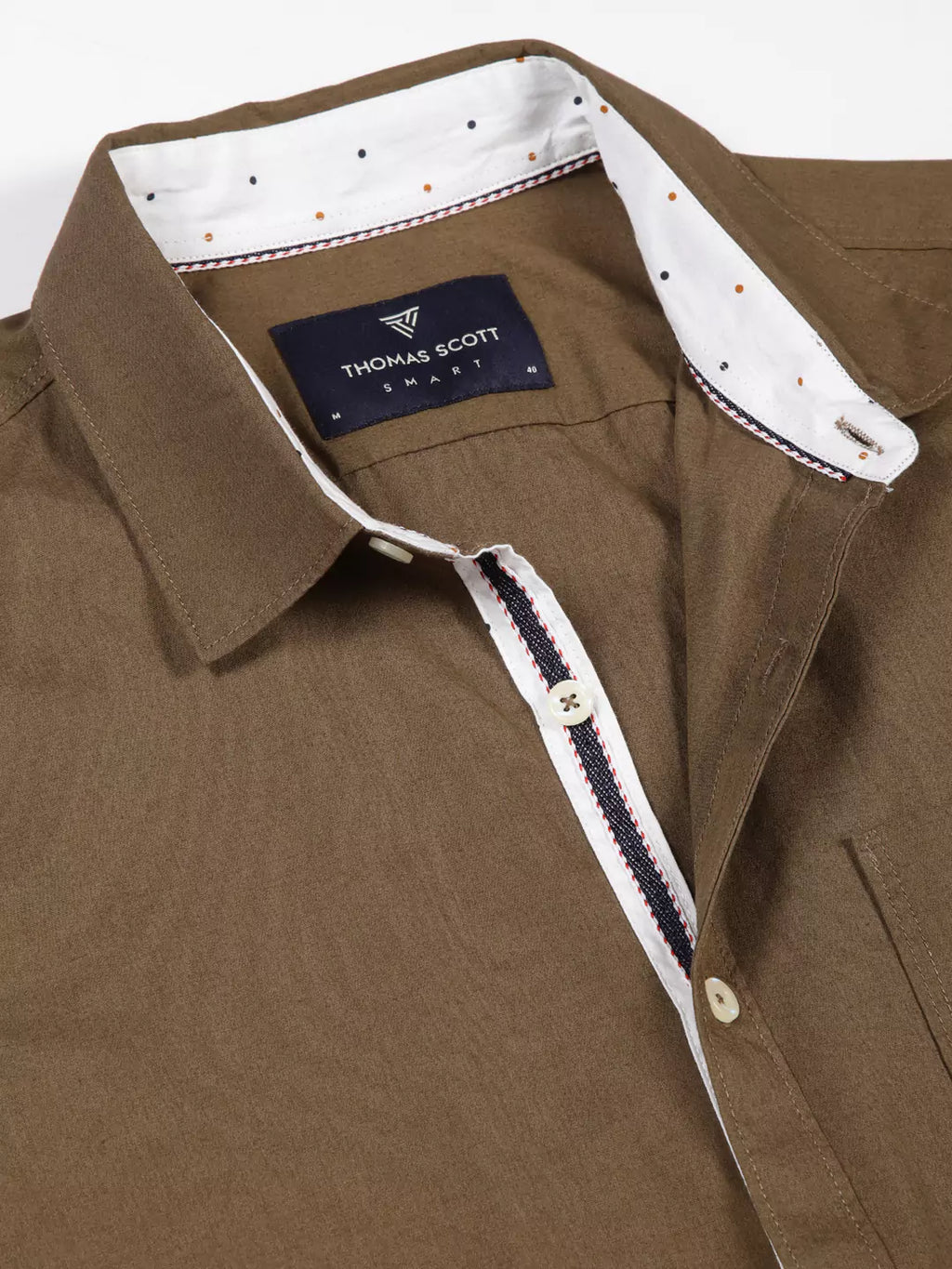 Thomas Scott Men Premium Opaque Casual Shirt