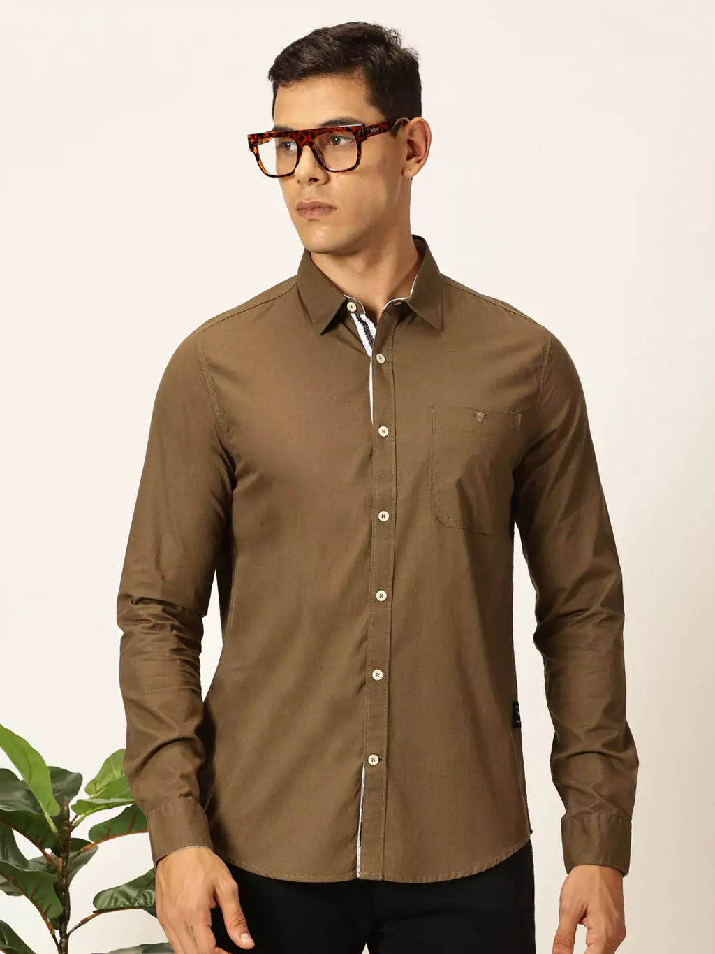 Thomas Scott Men Premium Opaque Casual Shirt