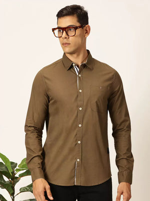 Thomas Scott Men Premium Opaque Casual Shirt