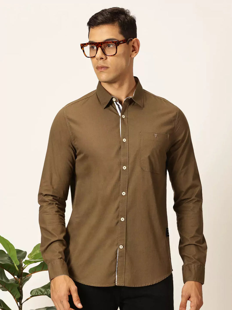Thomas Scott Men Premium Opaque Casual Shirt