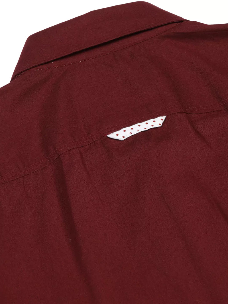 Thomas Scott Men Premium Opaque Casual Shirt