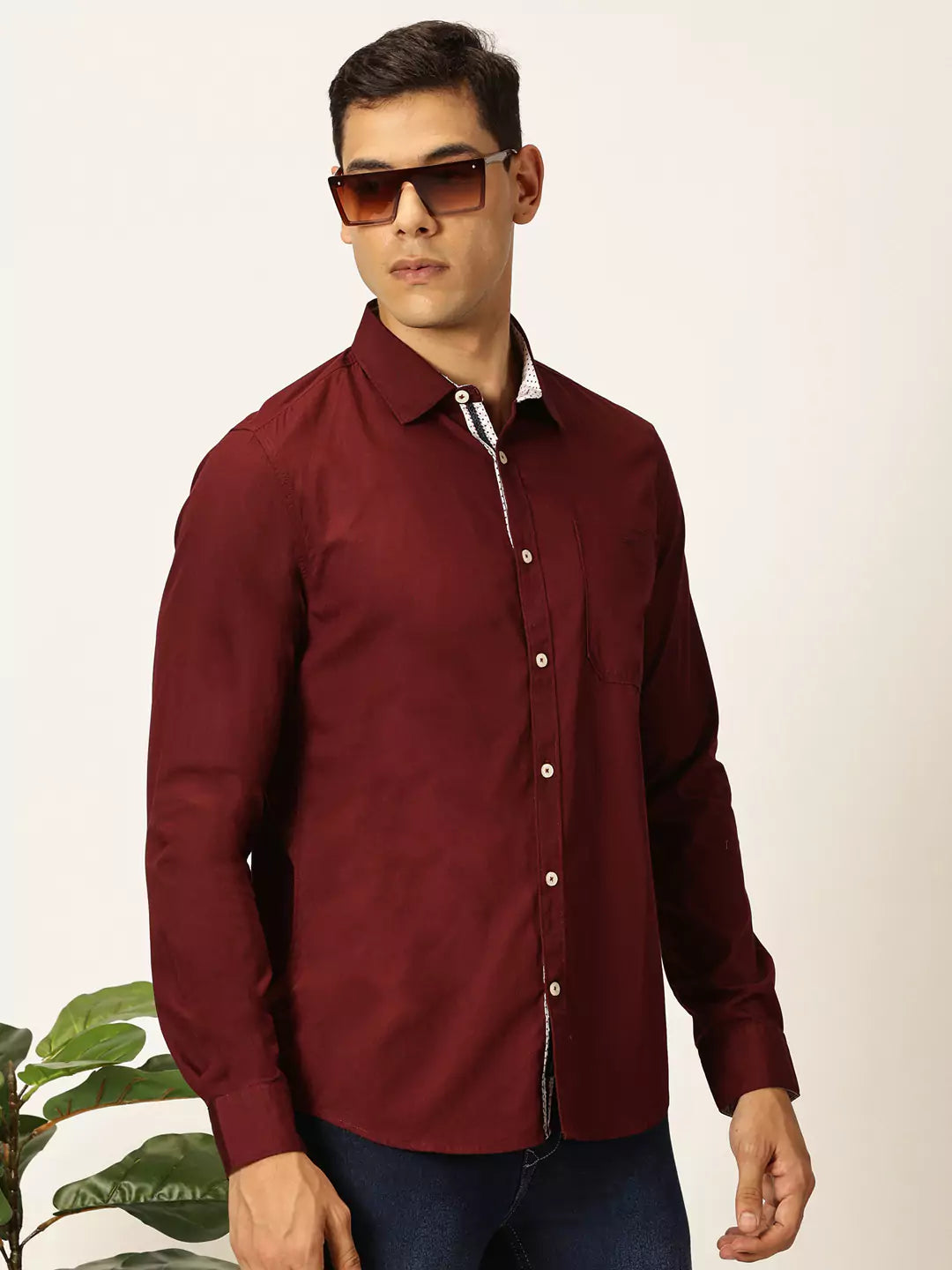 Thomas Scott Men Premium Opaque Casual Shirt