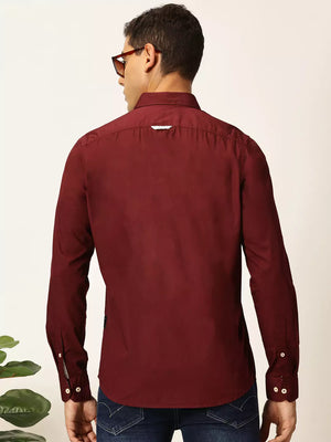 Thomas Scott Men Premium Opaque Casual Shirt