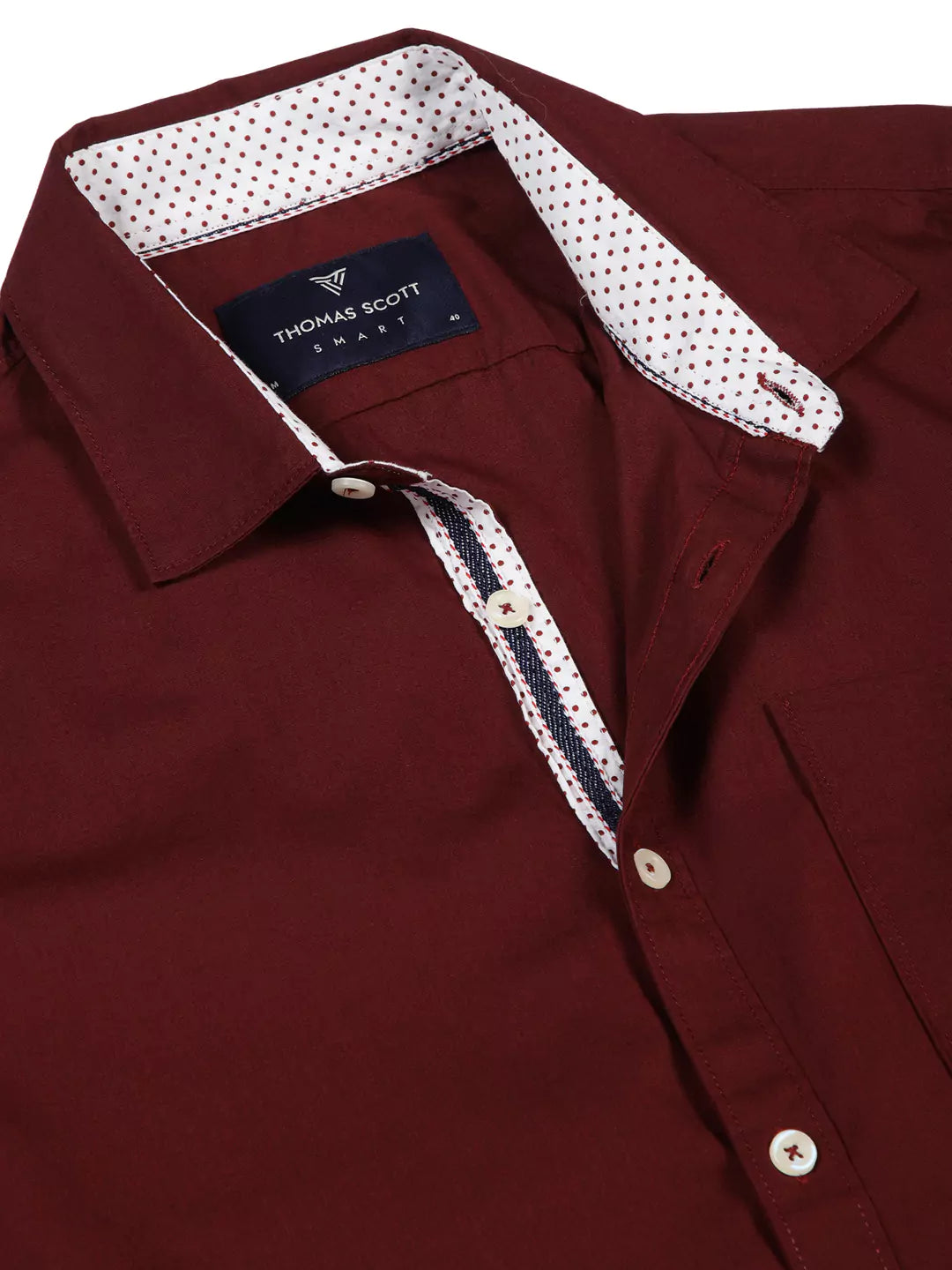 Thomas Scott Men Premium Opaque Casual Shirt