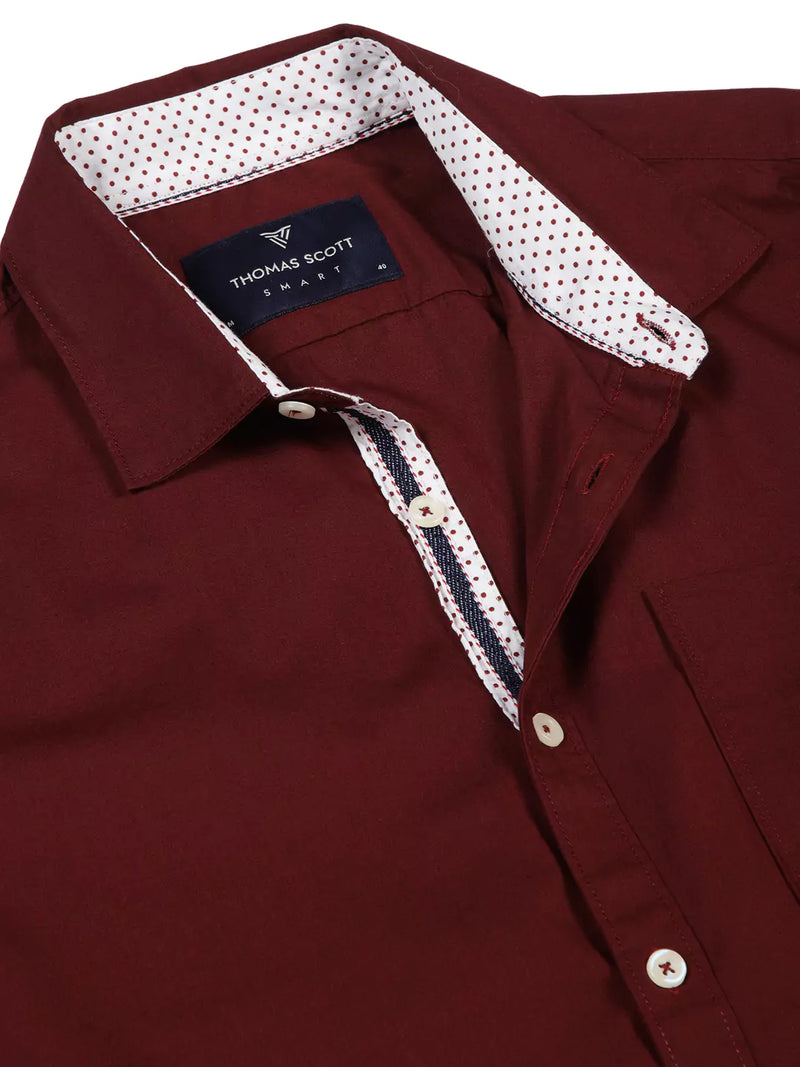Thomas Scott Men Premium Opaque Casual Shirt