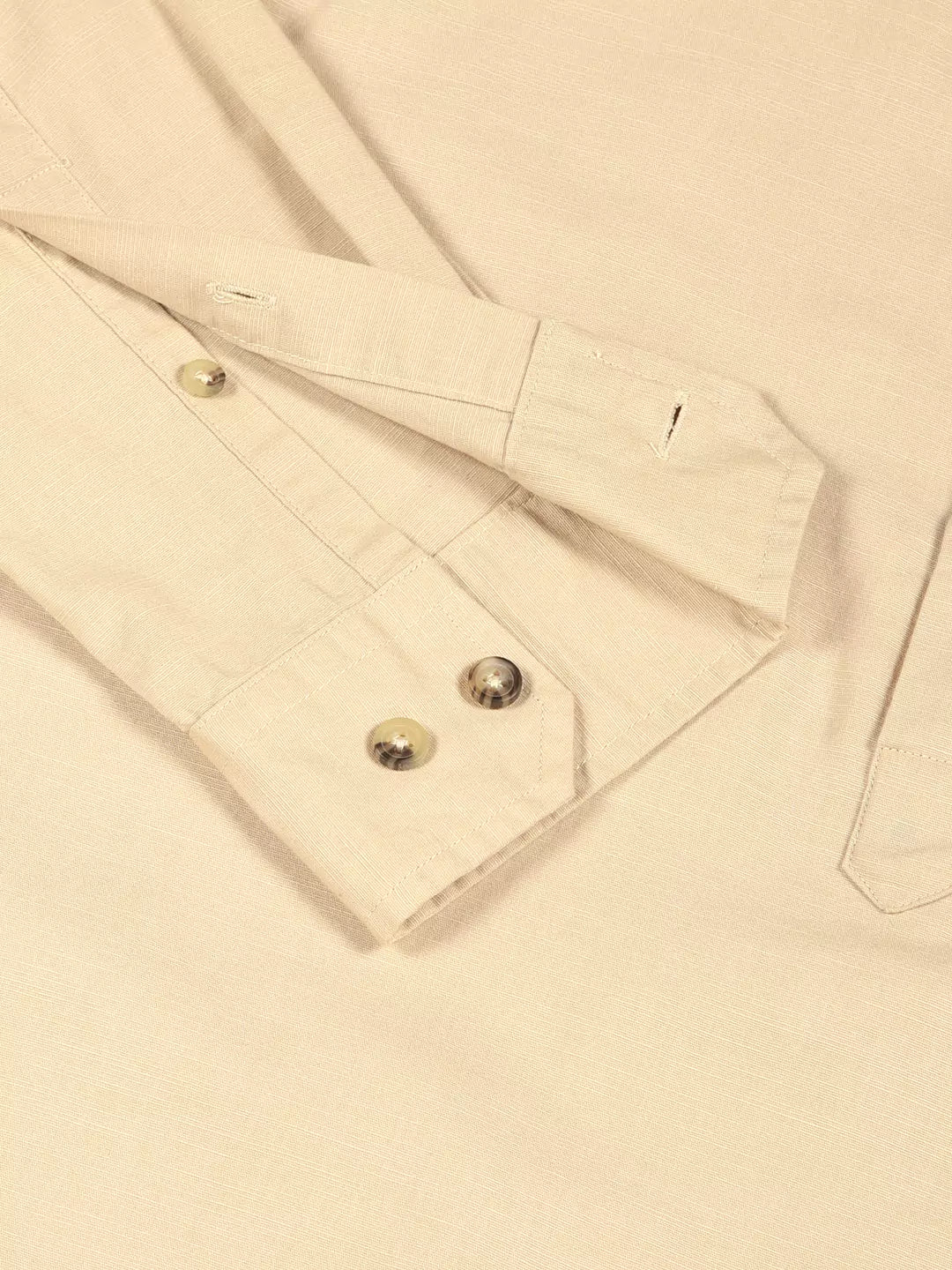 Thomas Scott Men Premium Solid Spread Collar Casual Shirt