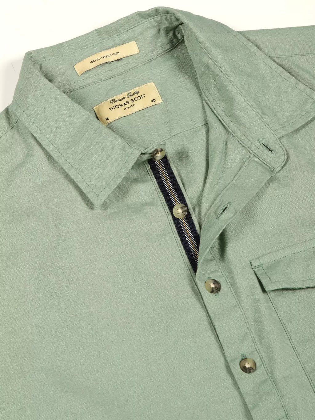 Thomas Scott Men Premium Opaque Casual Shirt