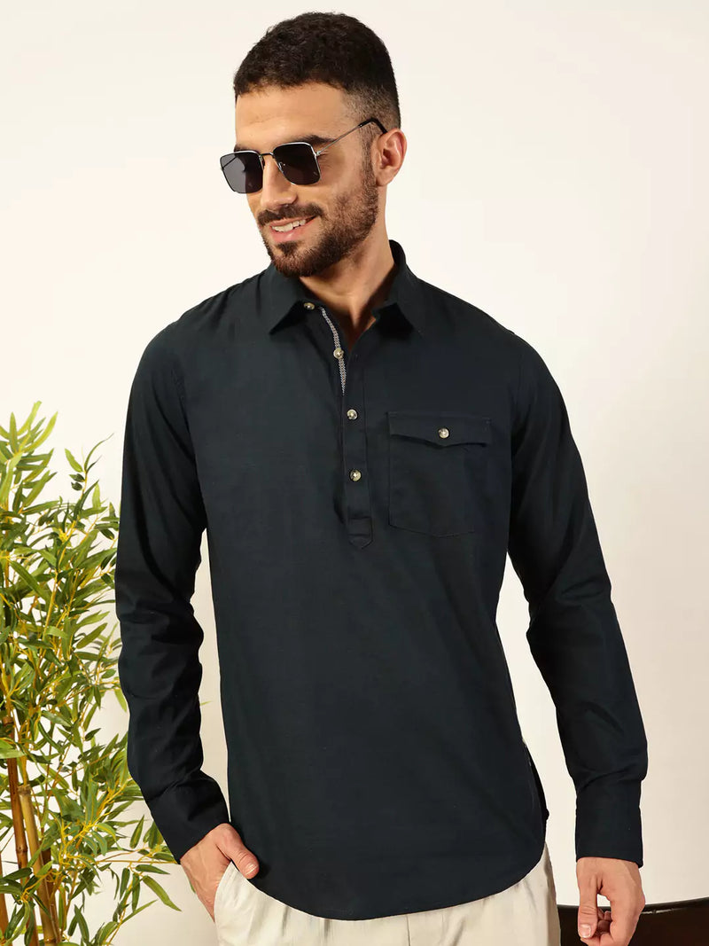 Thomas Scott Men Premium Opaque Casual Shirt