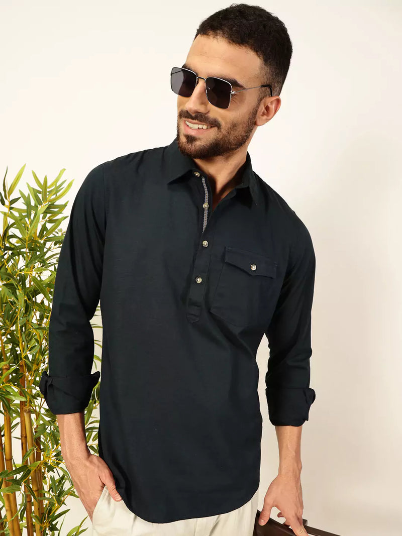 Thomas Scott Men Premium Opaque Casual Shirt
