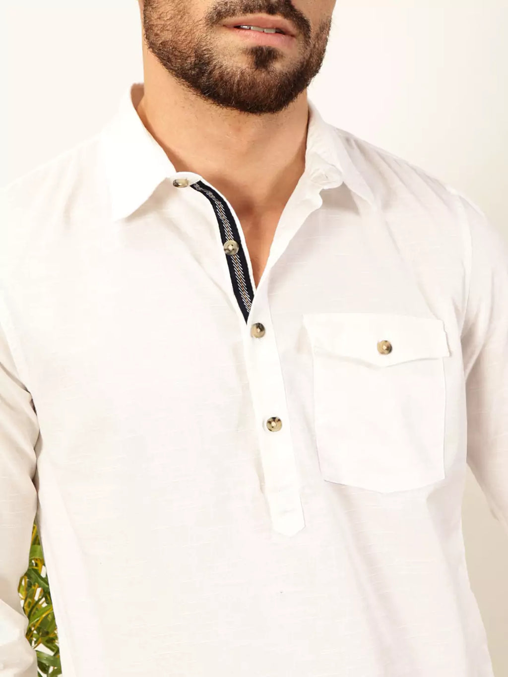 Thomas Scott Men Premium Solid Casual Shirt