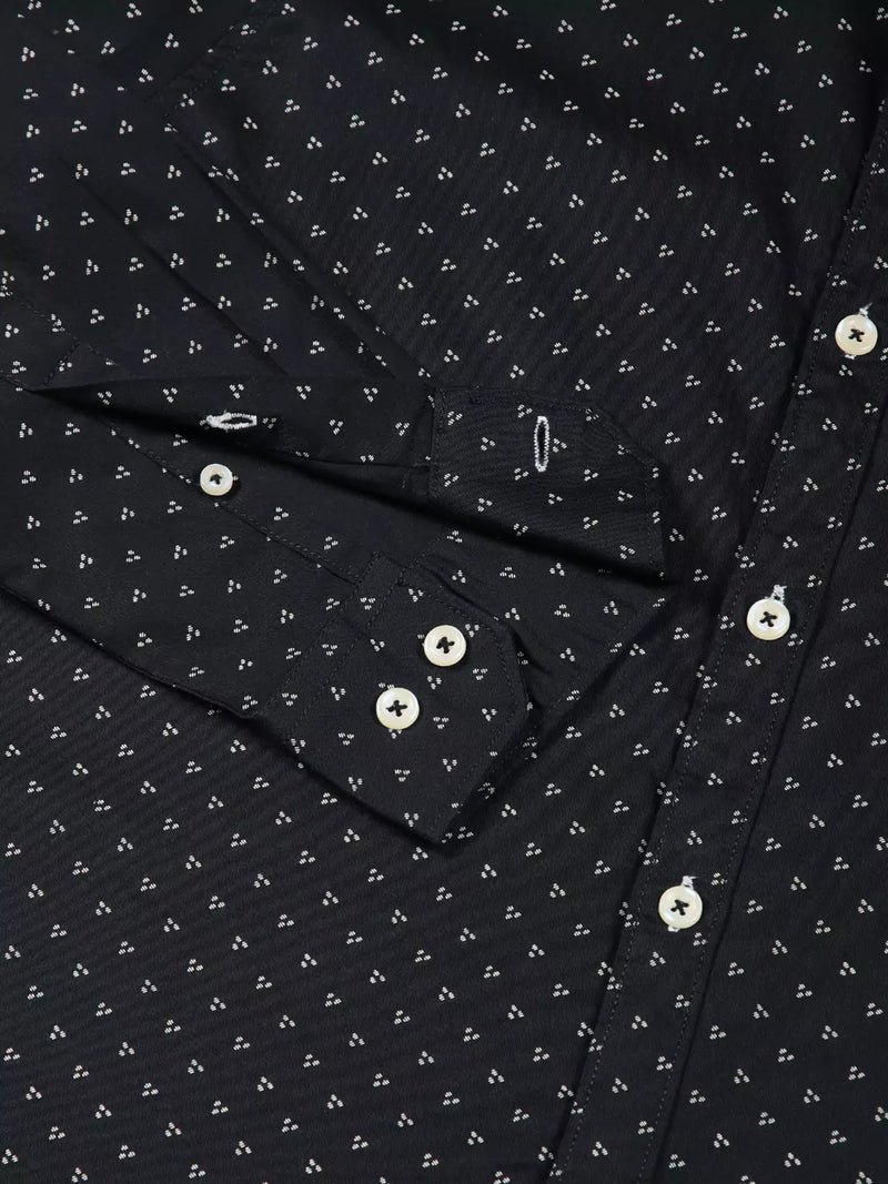 Thomas Scott Men Premium Opaque Printed Cotton Casual Shirt