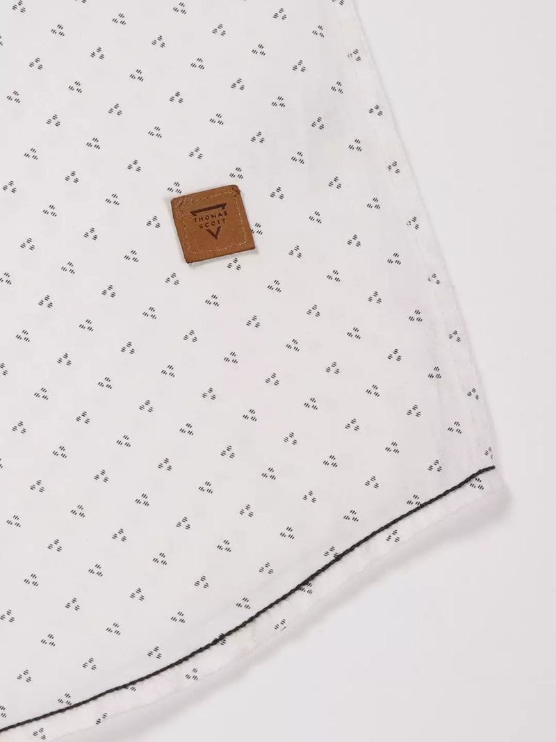 Thomas Scott Men Premium Opaque Printed Cotton Casual Shirt