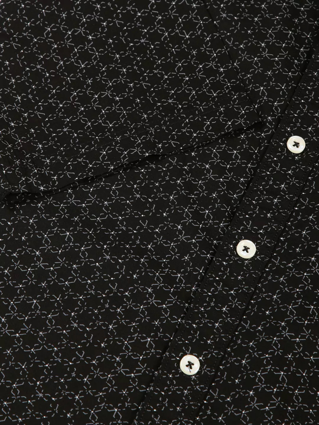 Thomas Scott Men Premium Spread Collar Conversational Printed Cotton Slim Fit Casual Shirt