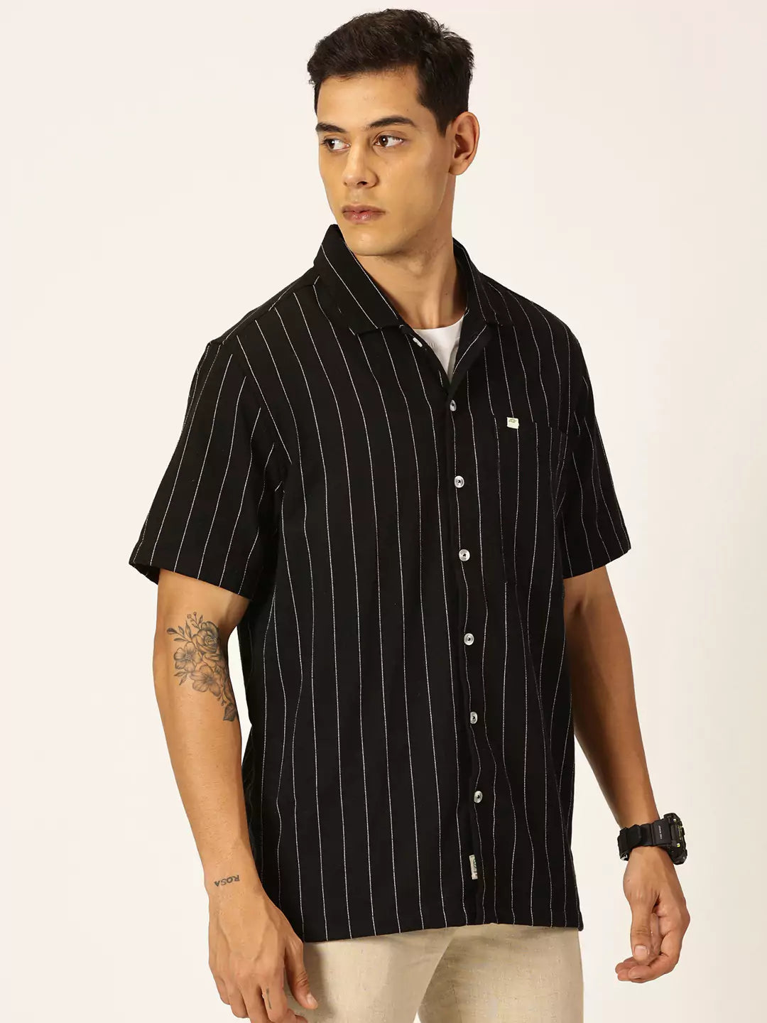 Thomas Scott Men Premium Opaque Casual Shirt