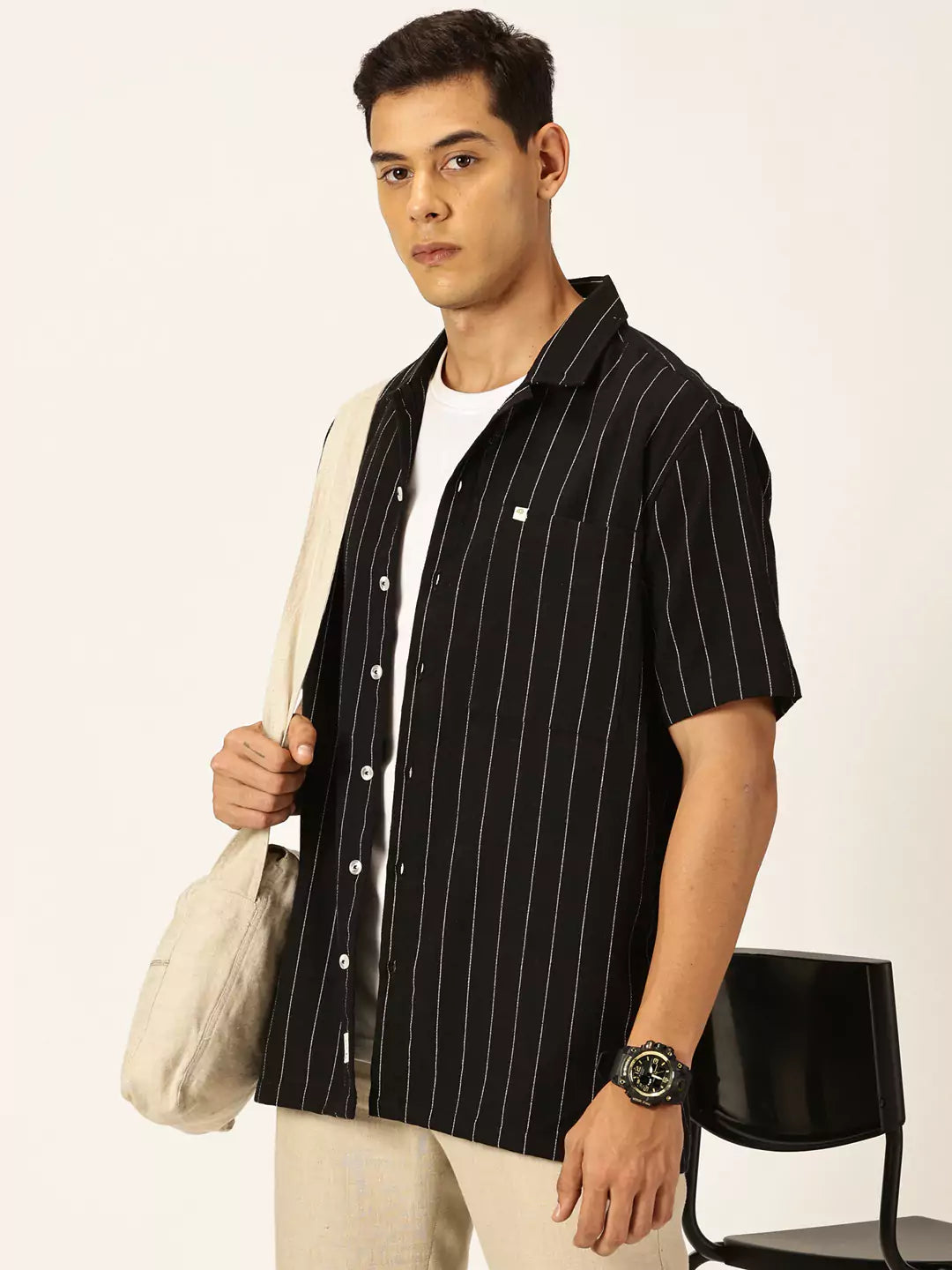 Thomas Scott Men Premium Opaque Casual Shirt