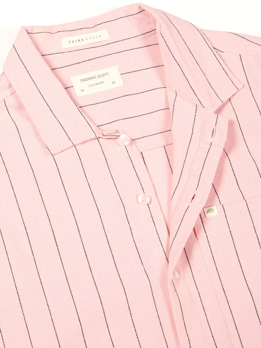 Thomas Scott Men Premium Cuban Collar Casual Shirt