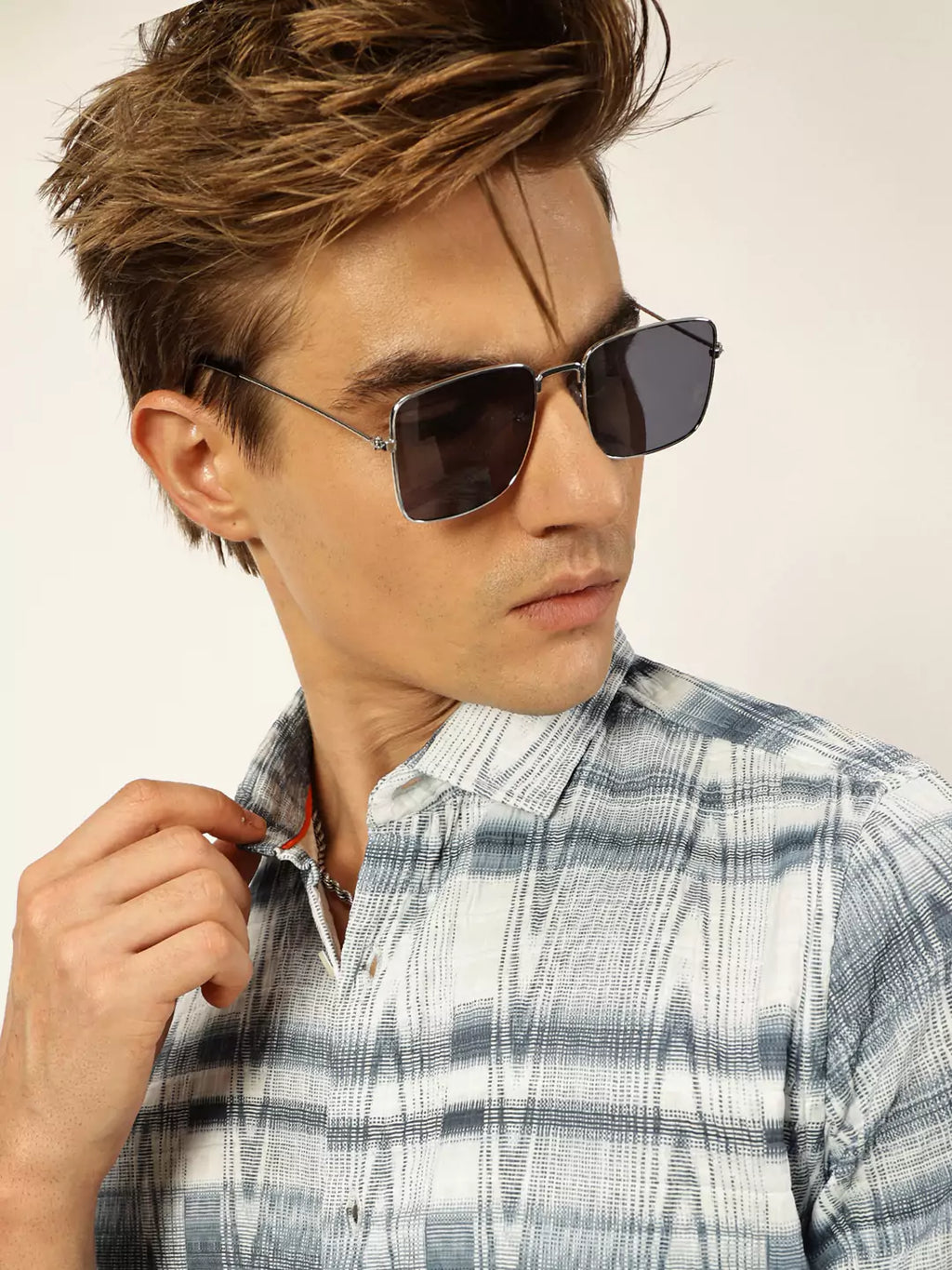 Thomas Scott Men Premium Slim Fit Opaque Printed Casual Shirt