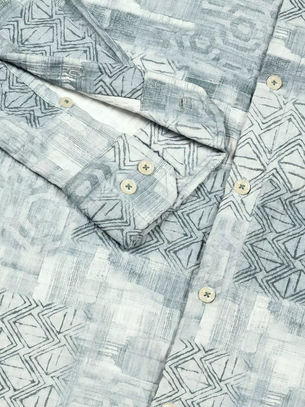 Thomas Scott Men Premium Slim Fit Opaque Printed Casual Shirt