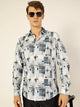 Premium Graphic Printed Slim Fit Casual Shirt For Men
