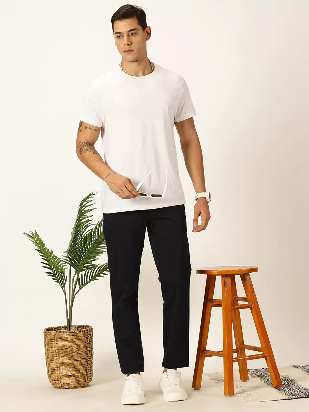 Thomas Scott Men Classic Slim Fit Trousers
