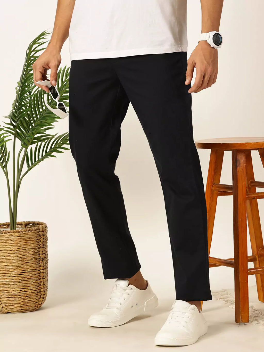 Thomas Scott Men Classic Slim Fit Trousers