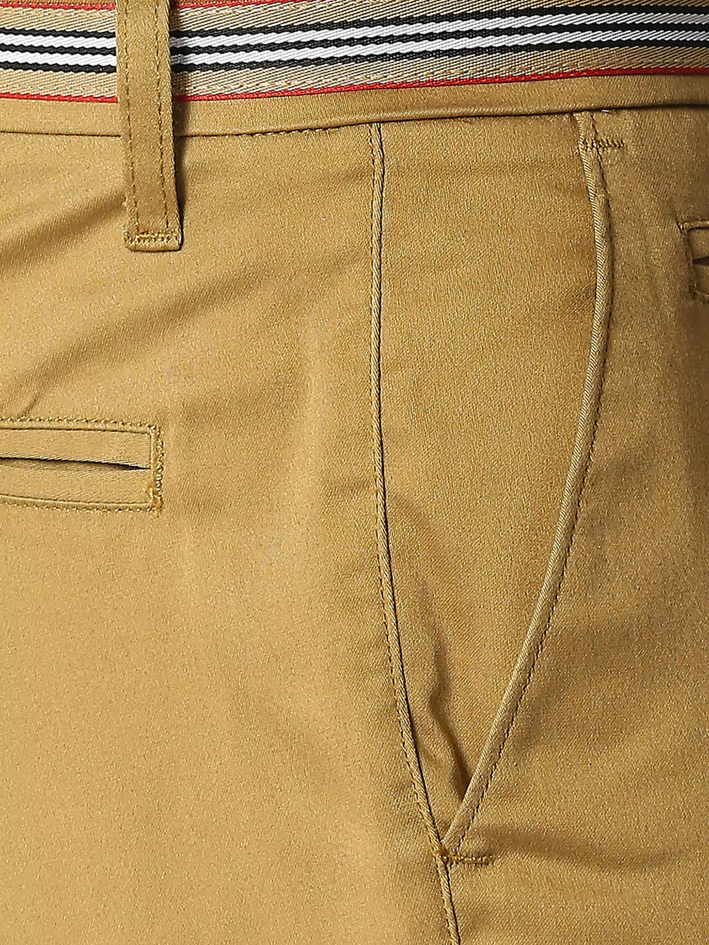 Thomas Scott Men Brown Slim Fit Chinos Trousers