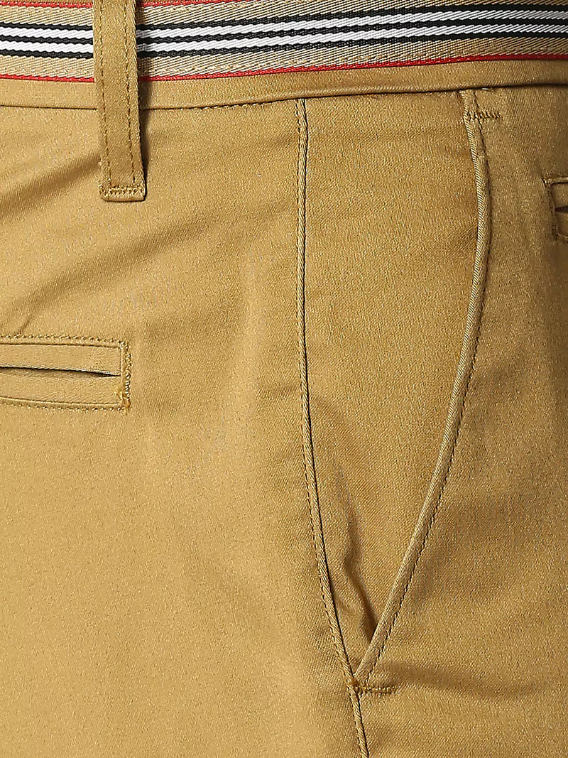 Thomas Scott Men Brown Slim Fit Chinos Trousers