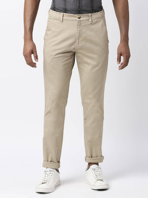 Thomas Scott Men Mid-Rise Classic Slim Fit Chinos Trousers