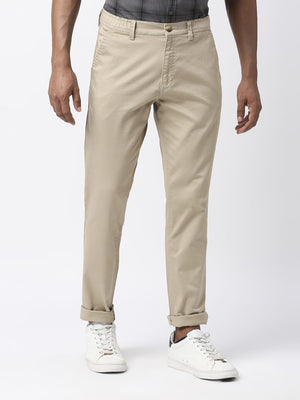 Thomas Scott Men Mid-Rise Classic Slim Fit Chinos Trousers