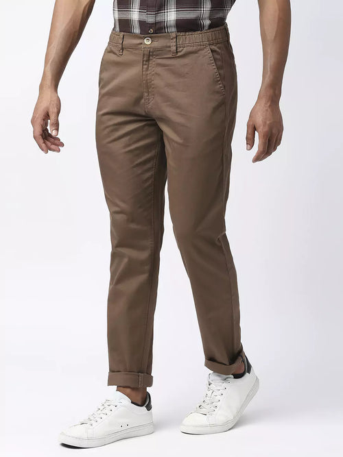 Thomas Scott Men Mid-Rise Classic Slim Fit Trousers