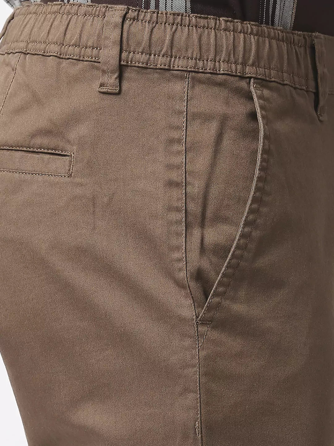 Thomas Scott Men Mid-Rise Classic Slim Fit Trousers
