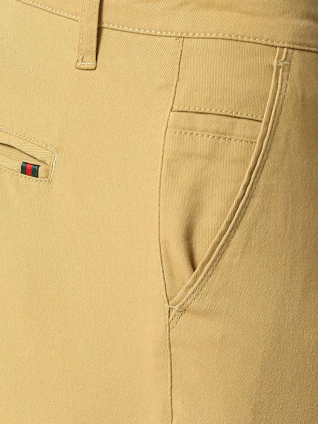 Thomas Scott Men Khaki Mid-Rise Regular Fit Knitted Joggers Trouser