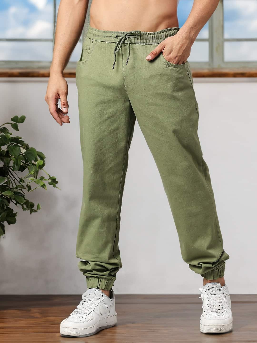 Thomas Scott Men Classic Slim Fit Joggers