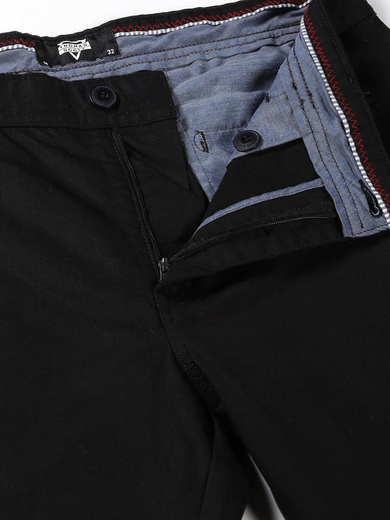 Thomas Scott Men Smart Easy Wash Mid-Rise Chinos