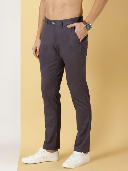 Thomas Scott Men Mid-Rise Smart Fit Easy Wash Chinos Trousers