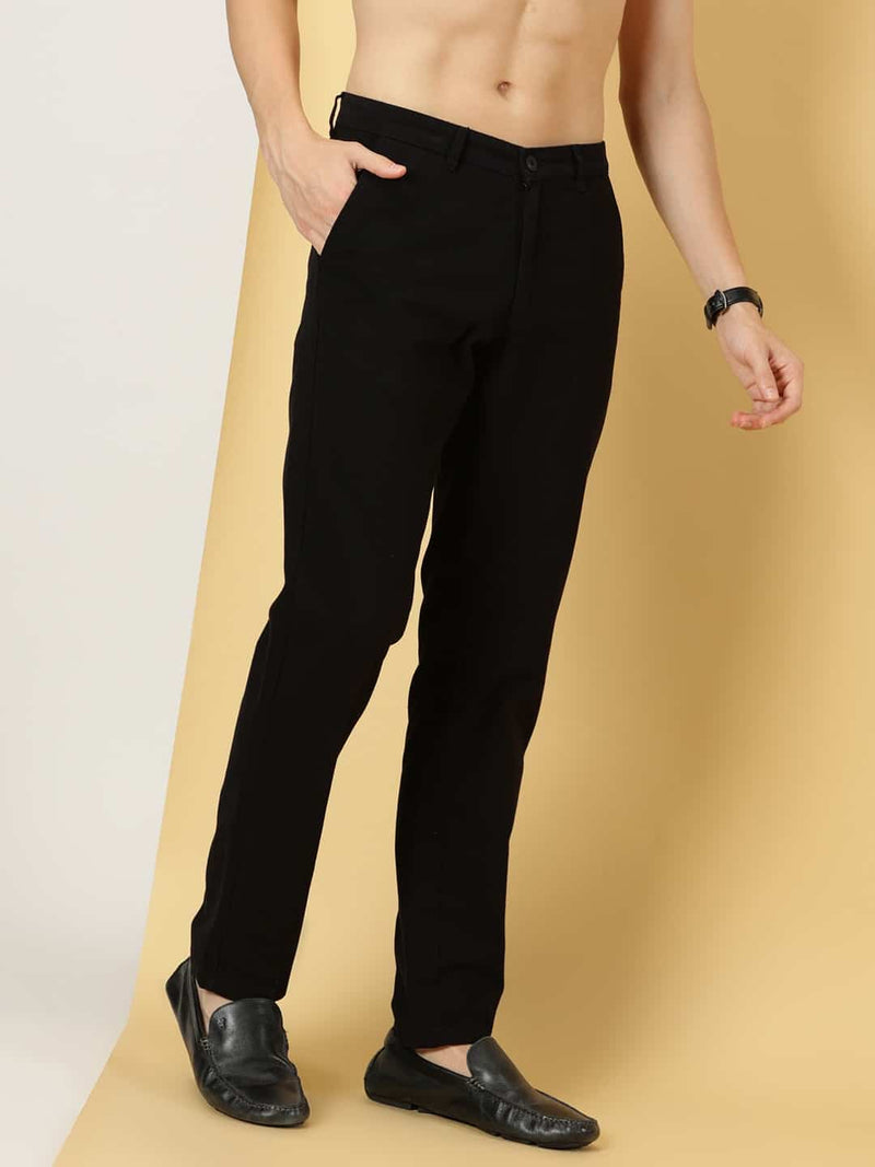 Thomas Scott Men Smart Slim Fit Cotton Chinos Trouser