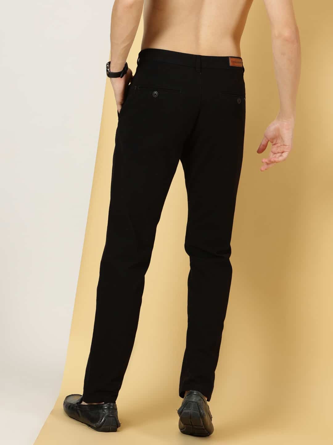 Thomas Scott Men Smart Slim Fit Cotton Chinos Trouser