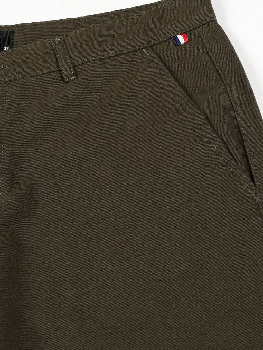 Thomas Scott Men Smart Slim Fit Cotton Chino Trouser