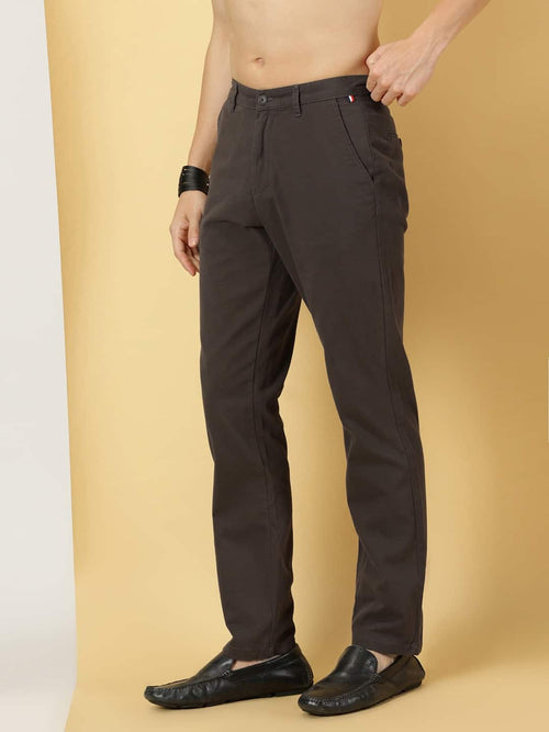 Thomas Scott Men Smart Slim Fit Cotton Chinos Trouser