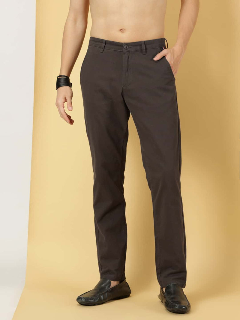 Thomas Scott Men Smart Slim Fit Cotton Chinos Trouser