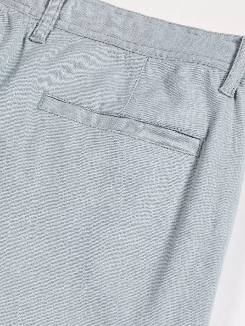 Thomas Scott Men Textured Mid-Rise Smart Chinos Trousers