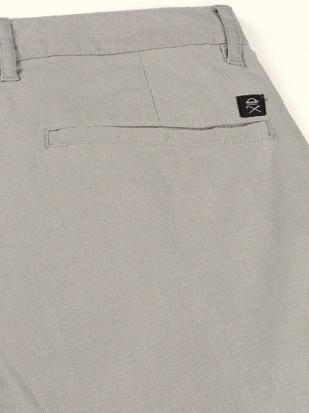 Thomas Scott Men Smart Linen Cotton Pleated Chino Trouser