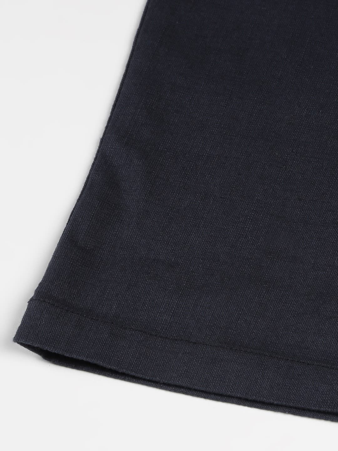 Thomas Scott Men Smart Linen Cotton Pleated Chino Trouser