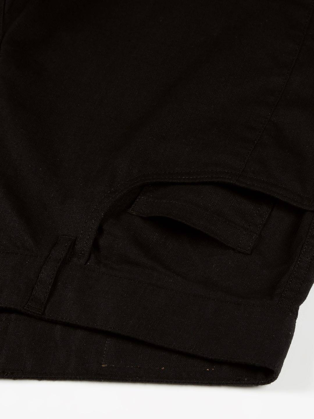 Thomas Scott Men Smart Slim Fit Linen Cotton Cargos Trousers