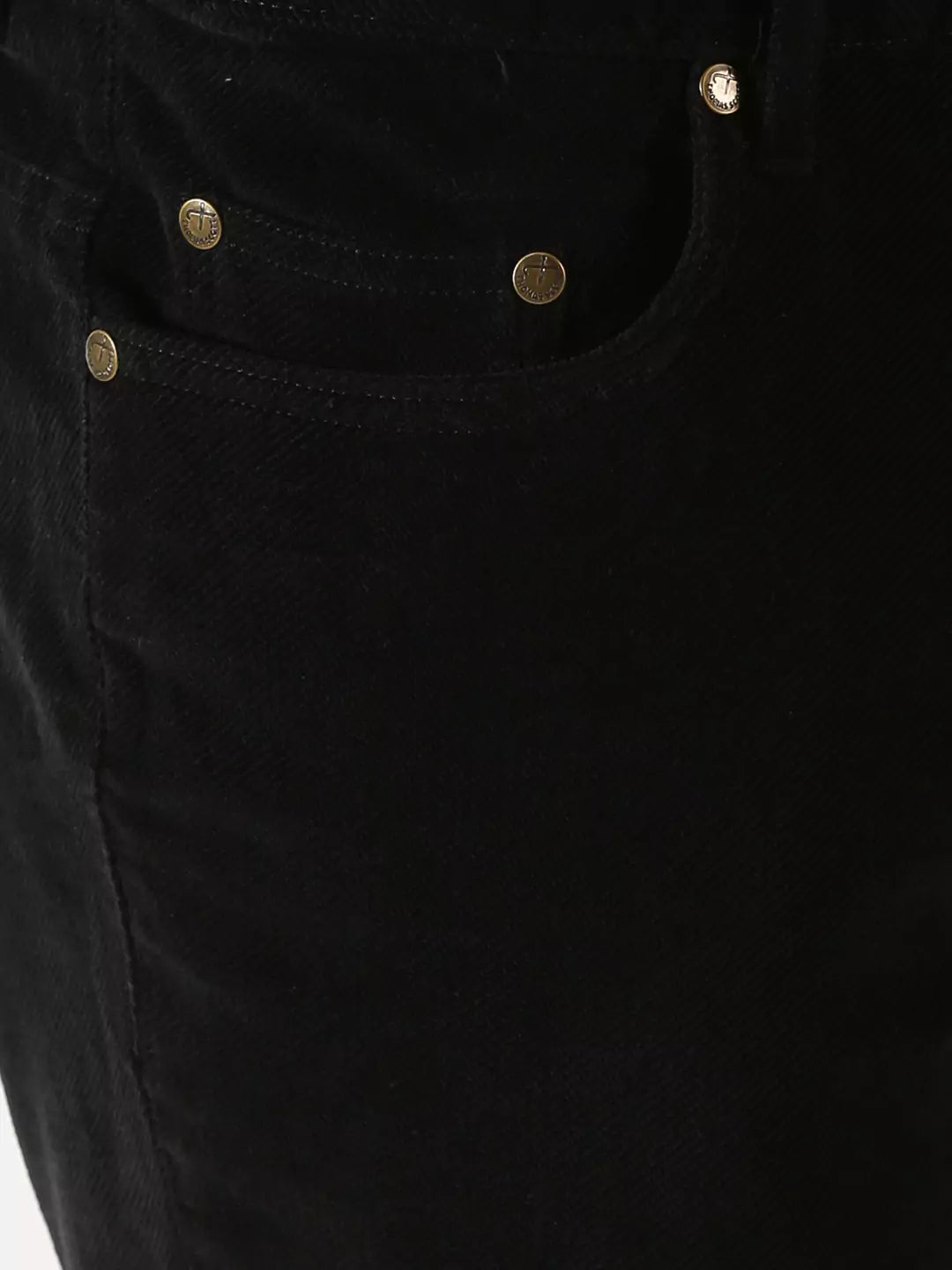Thomas Scott Men Slim Fit Corduroy Chinos Trousers