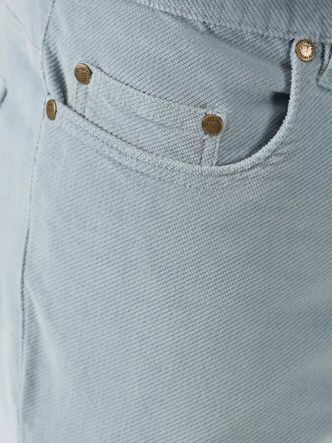Thomas Scott Men Slim Fit Corduroy Chinos Trousers