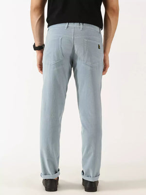 Thomas Scott Men Slim Fit Corduroy Chinos Trousers