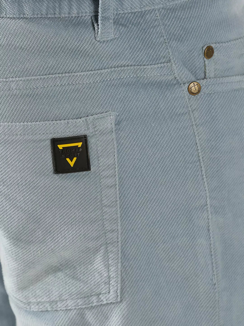 Thomas Scott Men Slim Fit Corduroy Chinos Trousers